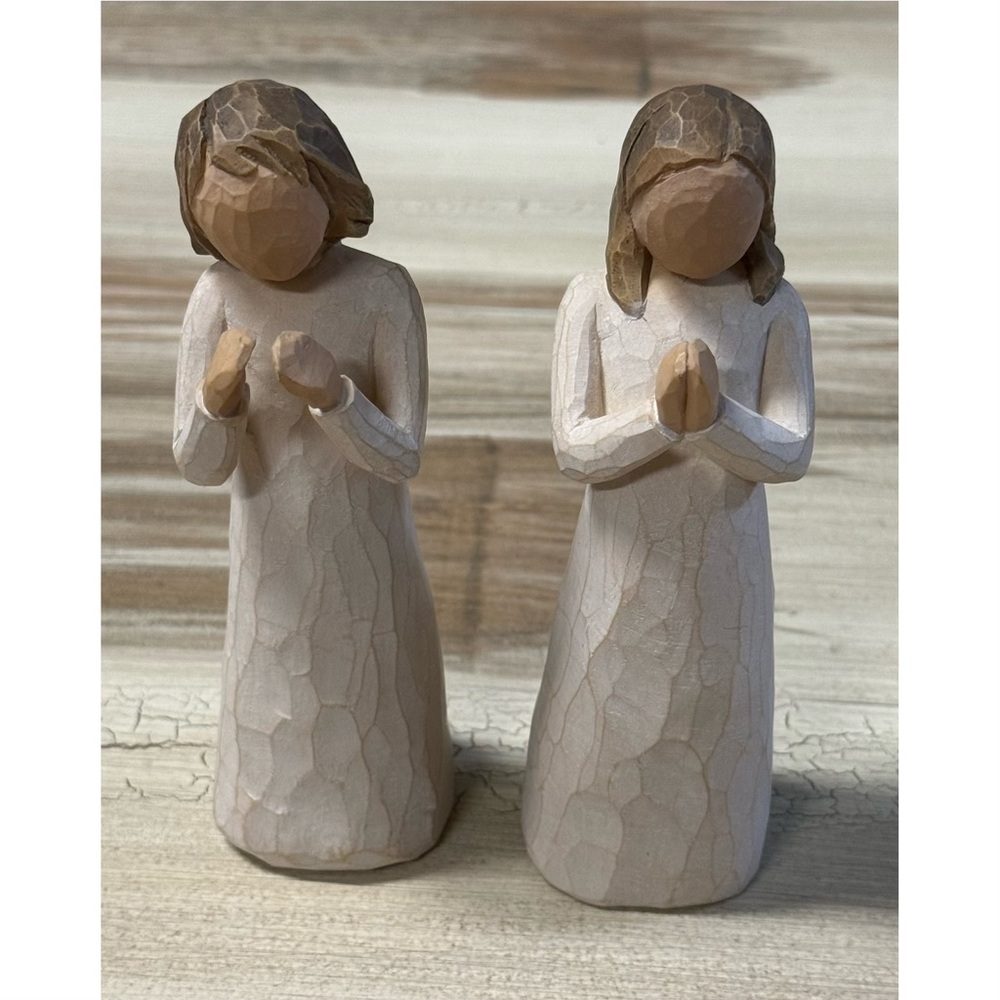 Willow Tree "Sisters by Heart" Set of 2 Susan Lordi 2000 Demdaco - Picture 6 of 7